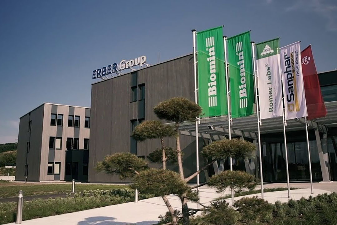 La sede del Grupo Erber, ubicada en Getzersdorf, Austria. Foto: Erber Group