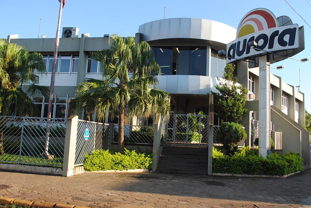 La sede de la Aurora en Chapecó, estado de Santa Catarina. Foto: Aurora