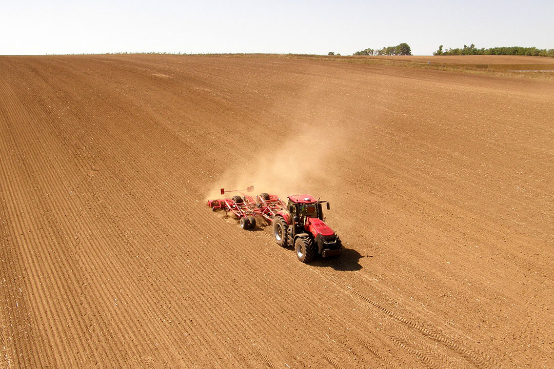 Los cereales de primavera suelen plantarse en Ucrania a partir de marzo. Foto: Chris McCullough